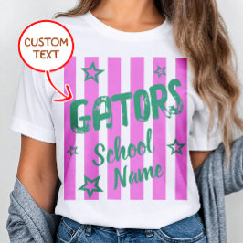 Anpassad skolanda tee, anda lagtröja t shirt