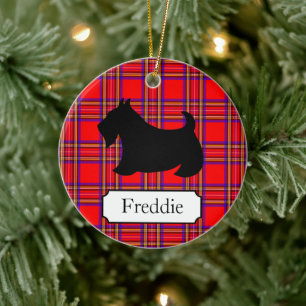 Anpassad skotsk terrier Ornament