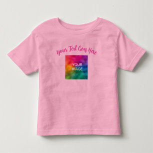 Anpassad skripttextnamn Rosa Ladda upp din egen bi T Shirt