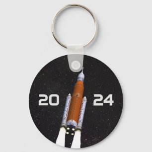 Anpassad SLS Space Rocket-Studentfest Nyckelring
