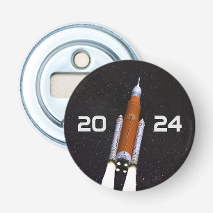 Anpassad SLS Space Rocket-Studentfest Papper Flasköppnare