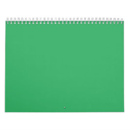 Anpassad smaragdgrön knappnål kalender