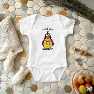 Anpassad snygg pingvin skjorta med namn och telefo t shirt