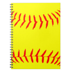 Anpassad Softball Anteckningsbok