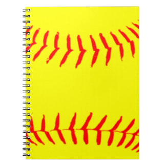 Anpassad Softball Anteckningsbok
