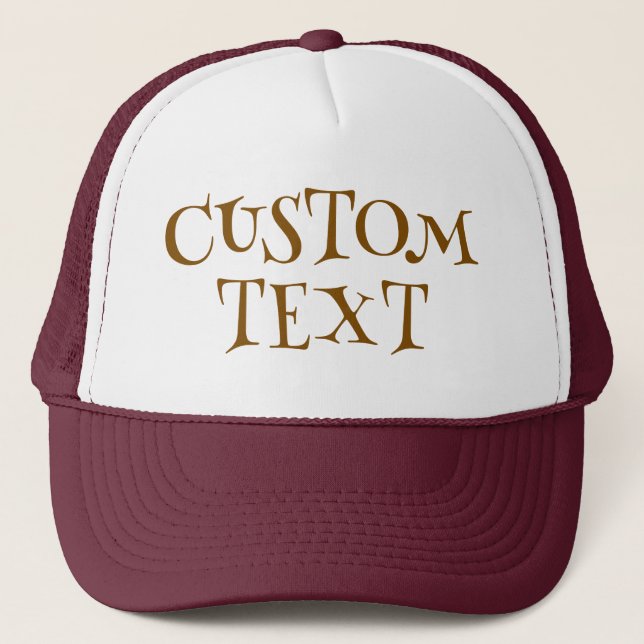 Anpassad Sommar Semester Familj Crew Beach Trucker Keps (Framsida)