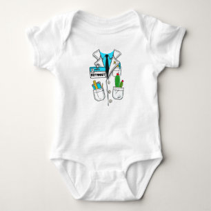 Anpassad söt baby botanist märke vetenskaplig labb t shirt