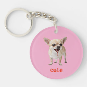 Anpassad Söt Chihuahua Aggressiv Elak Ondskefull