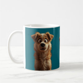 Anpassad söt hund-koppar – Perfekt present till hu Kaffemugg