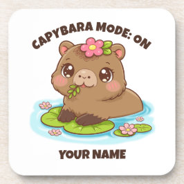 Anpassad Söt Kawaii Kapybara Mode Underlägg
