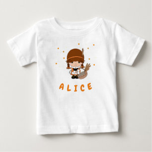 Anpassad Söt Rural Girl T Shirt