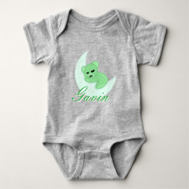 Anpassad sovande björn baby bodysuit t shirt