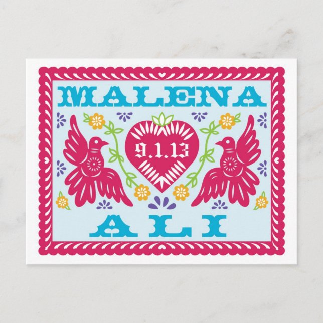 Anpassad Spara vykortet för datum Meddelande Vykort (Framsida)