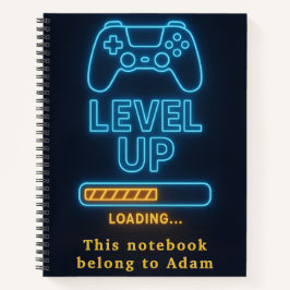 Anpassad spelanteckningsbok för pojkar