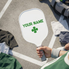 Anpassad sportnamnmonogram Pickleball-paddle