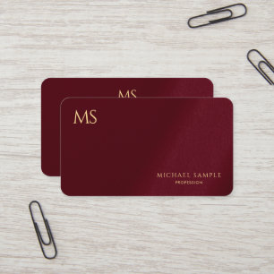 Anpassad Stilfull Guld Text Monogram Lyxig Silke Visitkort