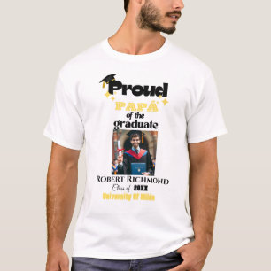 Anpassad stolt familj till en examen Matchande t-s T Shirt