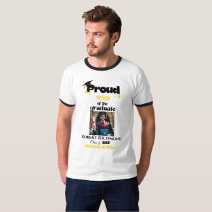 Anpassad stolt familj till en examen Matchande t-s T Shirt