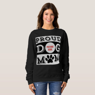 Anpassad stolt hundmamma husdjursälskare t shirt