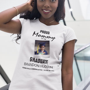 Anpassad Stolt Mamma Till Den Utbildade   Foto T Shirt