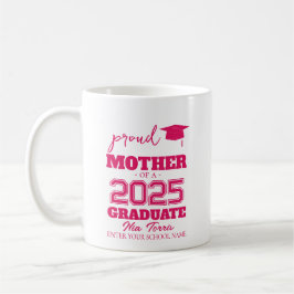 Anpassad stolt mamma till en examenstudent 2025 kaffemugg