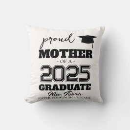 Anpassad stolt mamma till en examenstudent 2025 kudde