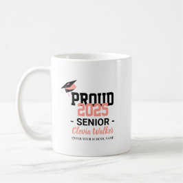 Anpassad stolt skolavgångselev examen kaffemugg