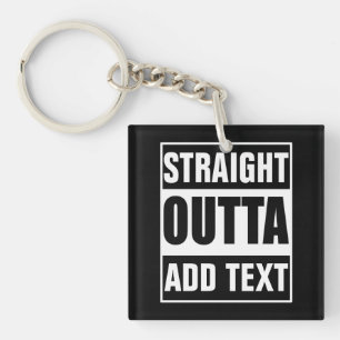 Anpassad Straight Outta Lägg Till Din Egen Text