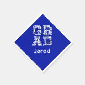 Anpassad Studenten Ideas Chalkboard Stil Pappersservett