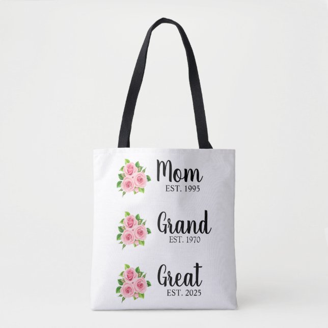 Anpassad Superfarmor Totebag Personlig Farmor Tygkasse (Framsida)