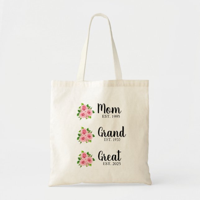 Anpassad Superfarmor Totebag Personlig Farmor Tygkasse (Framsidan)