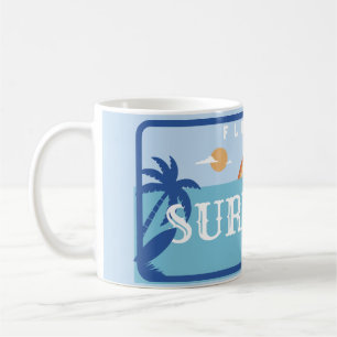 ANPASSAD SURFS UP FLORIDA KAFFEMUGG