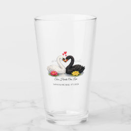 Anpassad Svans Bröllop Tack Glas Tumbler