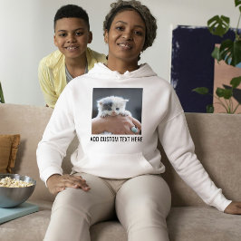 Anpassad svart och vit kattälskare kattunge husdju t shirt