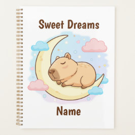 Anpassad Sweet Dreams Capybara Planerare