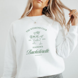 Anpassad Systerbrud 'Helgklubb' Bröllop T Shirt