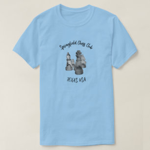 Anpassad T-Shirt för en schack-Klubb