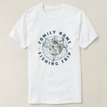 Anpassad T-shirt för familjefiskeutflykt