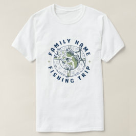 Anpassad T-shirt för familjefiskeutflykt