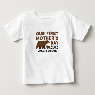 Anpassad T-Shirt för Mamma och Barn