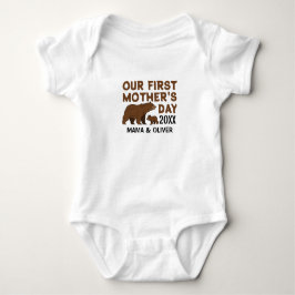 Anpassad T-Shirt för Mamma och Barn