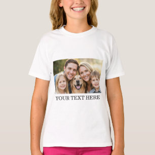 Anpassad T-Shirt med eget fotonamn