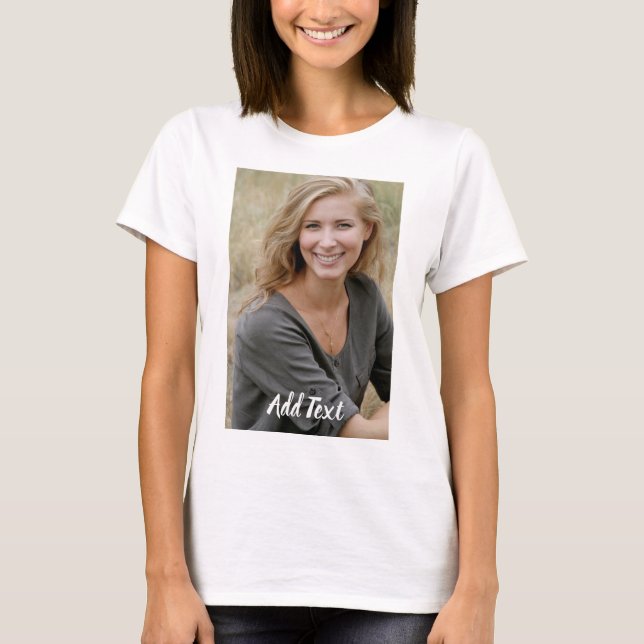 Anpassad T-shirt. T Shirt (Framsida)