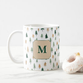 Anpassad Tallmugg Med Initialer | Personlig Monogr Kaffemugg