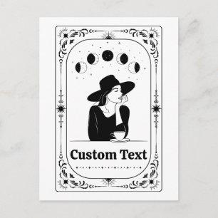 Anpassad Tarot Astrologi Ödets Magi Zodiak Trendig Vykort