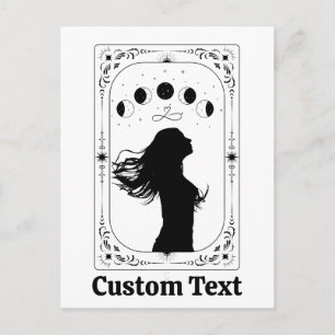 Anpassad Tarot Celestial Astrologi Ödets Magi Vykort