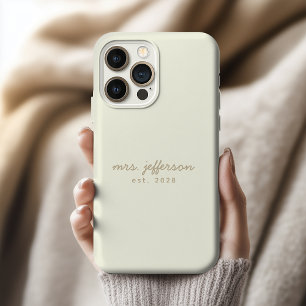 Anpassad telefonfodral-gåva för herr och fru för b