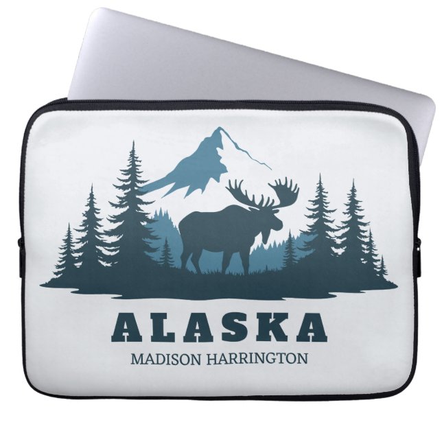 Anpassad text ALASKA Laptop Fodral (Framsidan)