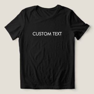 Anpassad text för kvinnor Anpassat namnpresent til T Shirt