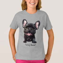 Anpassad text 🐶Fransk valp T Shirt